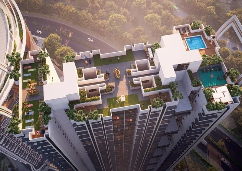 QUEEN'S NECKLACE Kharghar Astronomia Sky Lounge and Rooftop Jacuzzi