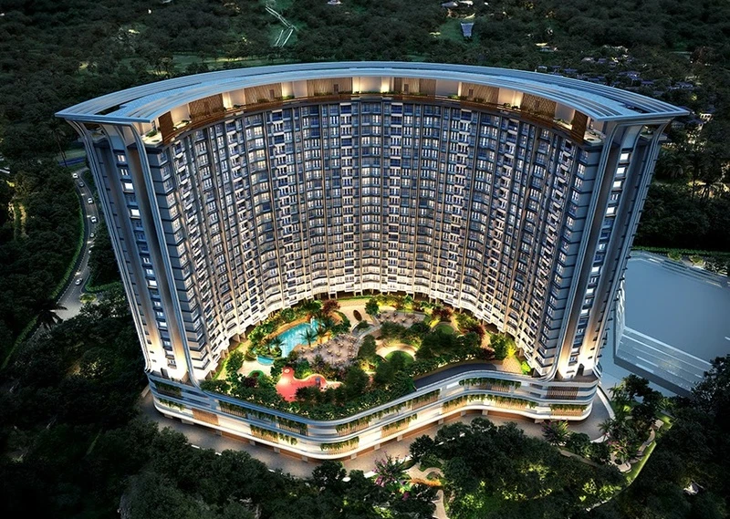QUEEN'S NECKLACE Kharghar Architectural Render
